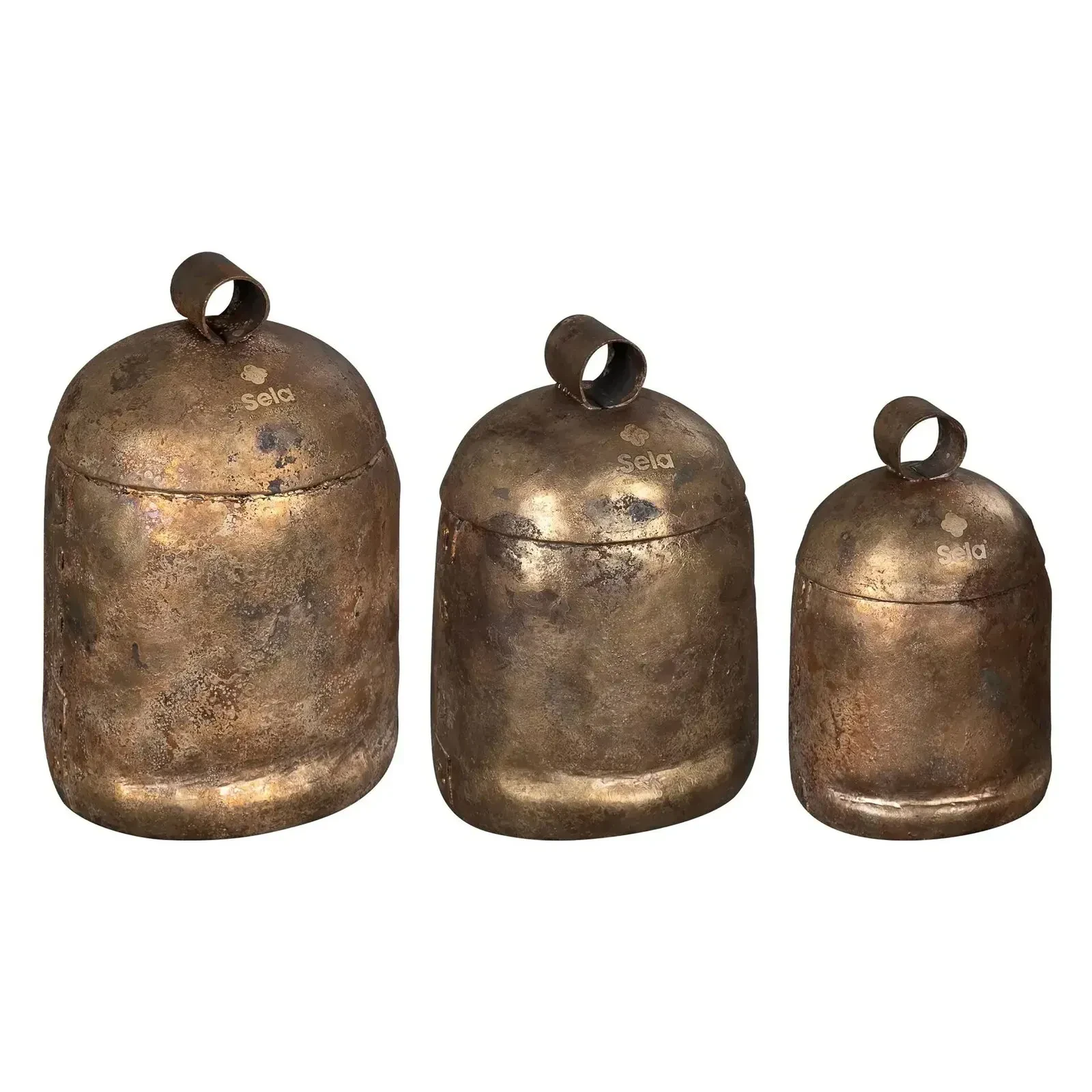 Колокольчики Sela Harmony SEHBS1 Noah's Bell Set 1 (набор, 3 шт.) 9", 7.75", 6.5", строй G (G4-B4-D5)