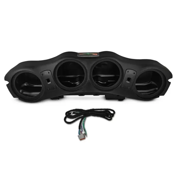 DS18 JL24-SBAR/BK Empty Quad 8" Overhead Soundbar (Black)