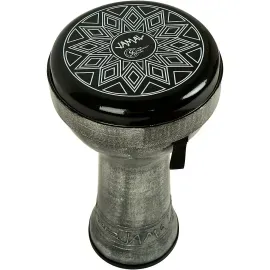 Toca Sympatico Jamal Signature Doumbek 10 in. Antique Silver