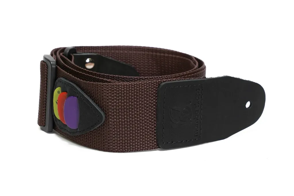 Ремень для гитары Mamba straps MB5030-055 Dark brown