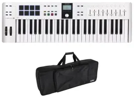 ARTURIA Keylab Essential 49 mk3 49-Key USB MIDI Keyboard Controller+On-Stage Bag
