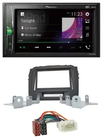 Pioneer 2DIN MP3 DAB USB Bluetooth Autoradio für Suzuki Vitara LY ab 04/2015