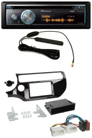 Pioneer CD USB Bluetooth DAB MP3 Autoradio für Kia Rio UB ab 2015 piano-schwarz