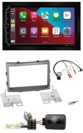 ESX 2DIN DAB USB Lenkrad Bluetooth Autoradio für SSangYong Rodius ab 2013