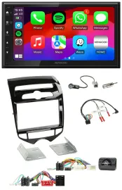 Kenwood Lenkrad USB DAB 2DIN Bluetooth Autoradio für Hyundai ix20 ab 10 autom. K