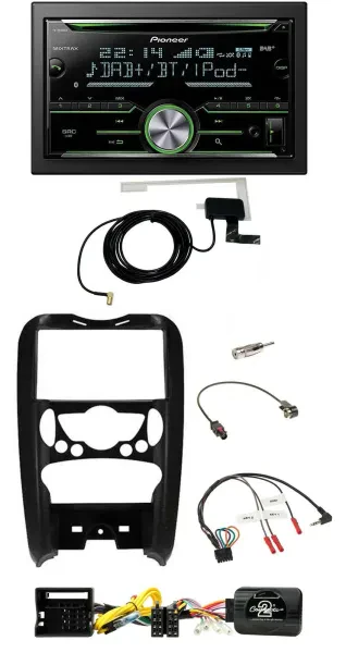 Pioneer CD USB Lenkrad Bluetooth 2DIN DAB Autoradio für Mini Cooper 2006-2014