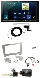 Pioneer 2DIN DAB USB Lenkrad Bluetooth Autoradio für SSangYong Rexton ab 2013