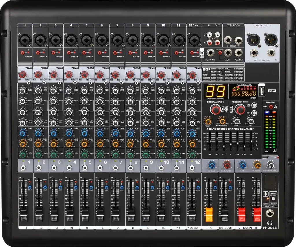 Аналоговый микшер LAudio AG-12PB