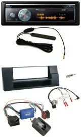 Pioneer CD USB Bluetooth DAB Lenkrad Autoradio für BMW 5er E39 96-04 Aktivsystem
