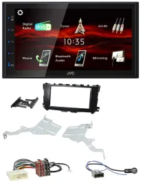 JVC USB Bluetooth MP3 DAB 2DIN Autoradio für Nissan Altima 2013-2018
