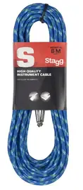 Инструментальный кабель Stagg SGC6VT BL