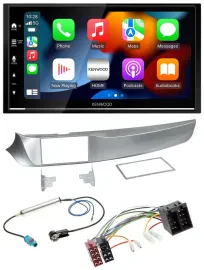 Kenwood DAB USB Bluetooth 2DIN MP3 Autoradio für Alfa Giulietta 05/2010-10/2013