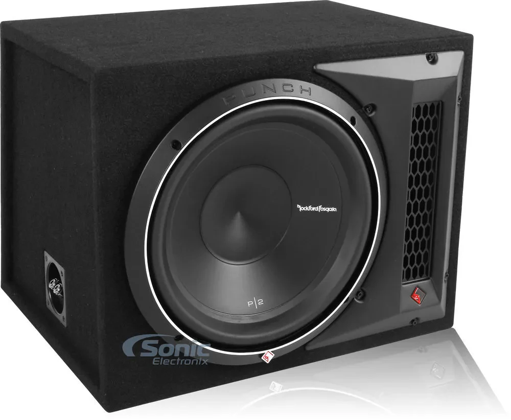 Сабвуфер пассивный для автомобиля Rockford Fosgate Punch P2 P2-1X12 12", в корпусе, 1 динамик