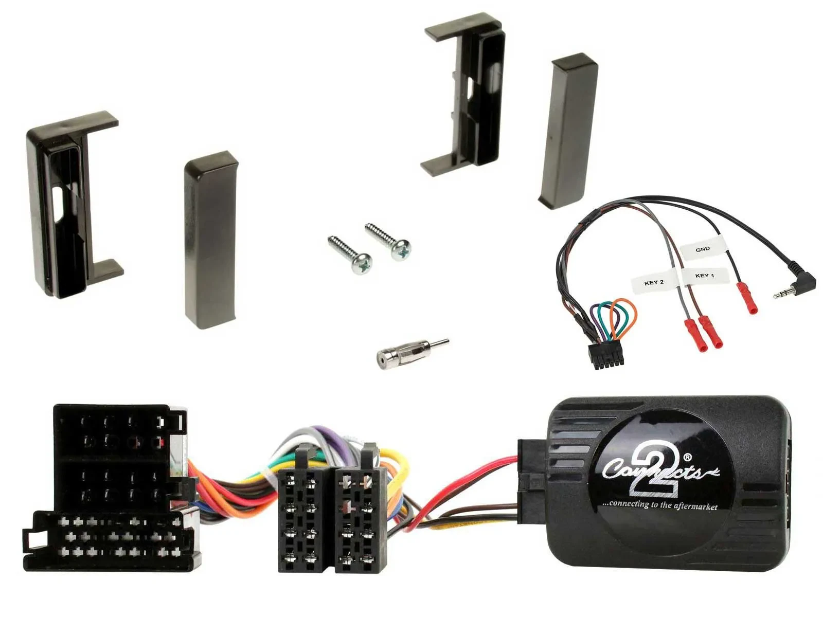 Einbauset Lenkradadapter DIN Autoradio für Audi TT (1998-2006)