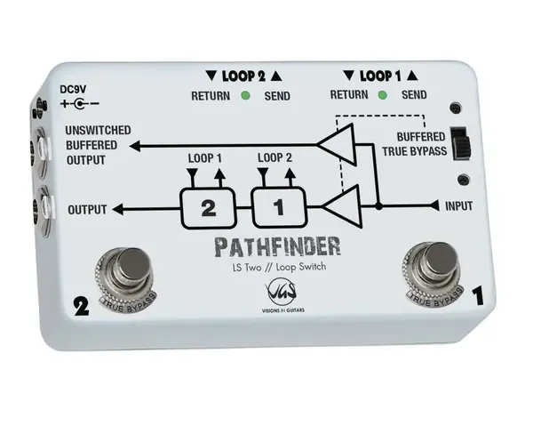 Педаль эффектов для электрогитары VGS Pathfinder LS-Two Switch