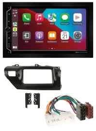 ESX 2DIN DAB USB MP3 Bluetooth Autoradio für Toyota Hilux (2015-2020)