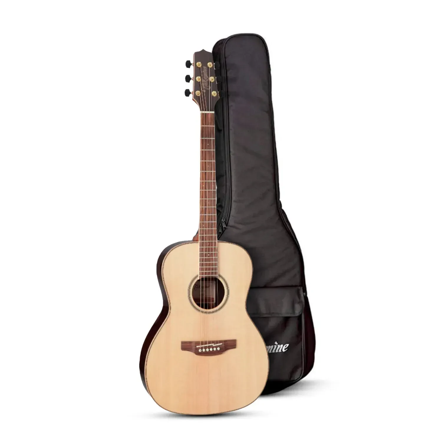 Takamine GY93 NAT New Yorker 6 String Natural Acoustic Guitar Bundle