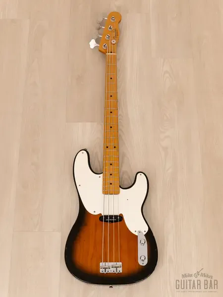 Бас-гитара Fender Precision Bass 1951 Vintage Reissue OPB-51DM S Sunburst w/gigbag Japan 1991