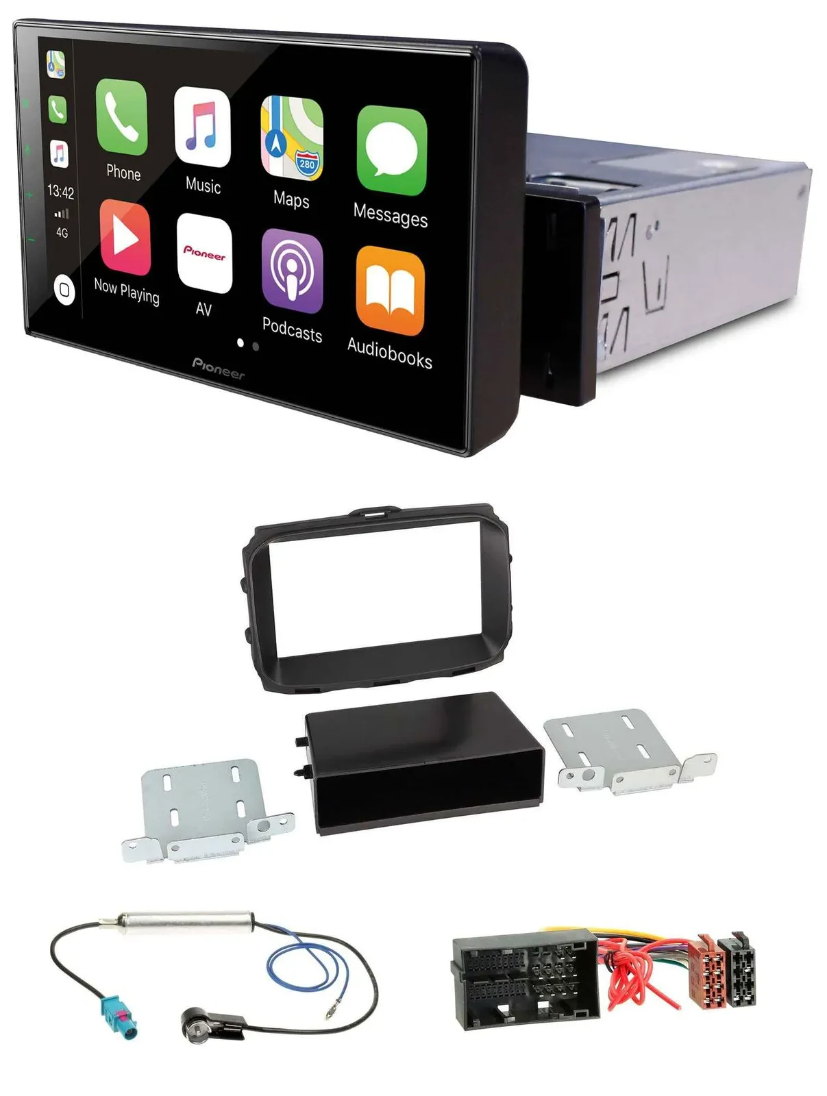 Pioneer Bluetooth MP3 DAB USB Autoradio für Alfa Romeo Giulietta 940 Facelift ab