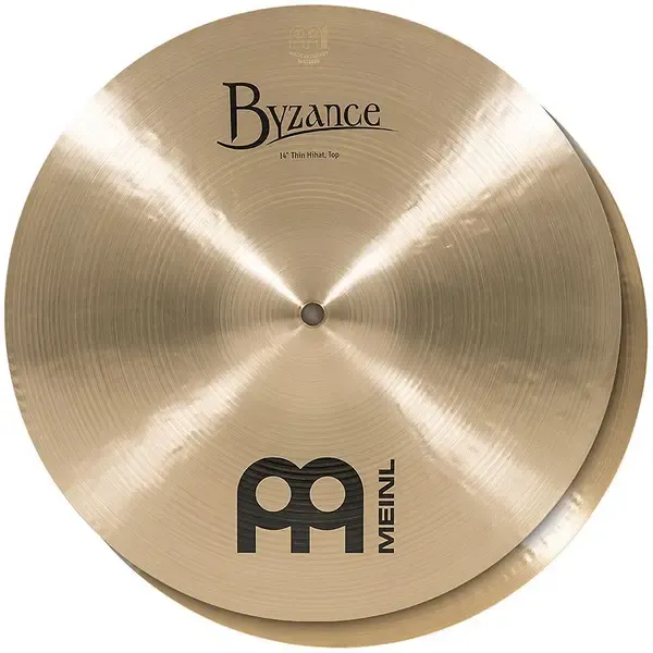 Тарелка барабанная MEINL 14" Byzance Thin Hi-Hat (пара)