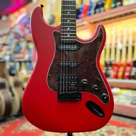 Электрогитара SQOE SEST230 Stratocaster HSS Matte Red