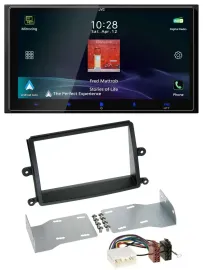 JVC USB Bluetooth 2DIN DAB MP3 Autoradio für Mitsubishi L200 (06-15)
