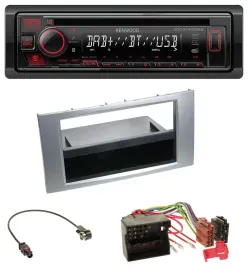Автомагнитола для Ford Kuga/Fusion/Transit (2005–2012) Kenwood MP3, CD, USB, Bluetooth, DAB