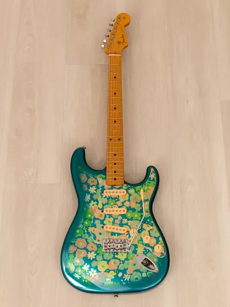 Электрогитара Fender Stratocaster ST57-85 Blue Flower 2003 Japan
