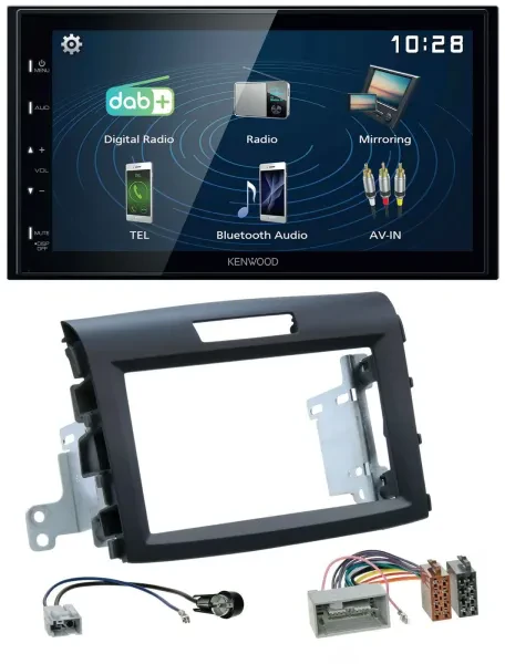 Kenwood 2DIN Bluetooth MP3 USB DAB Autoradio für Honda CR-V FR5/FR6 ab 2012