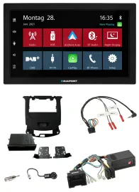 Blaupunkt Lenkrad Bluetooth DAB 2DIN USB Autoradio für Chevrolet Cruze ab 2016 k