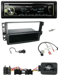 Pioneer DAB USB MP3 Lenkrad CD Autoradio für Chevrolet Aveo Captiva 2006-2011