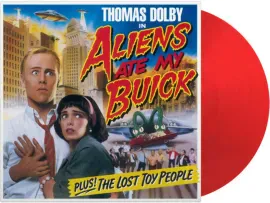 Виниловая пластинка Thomas Dolby – Aliens Ate My Buick (Релиз 1988), прозрачный красный винил