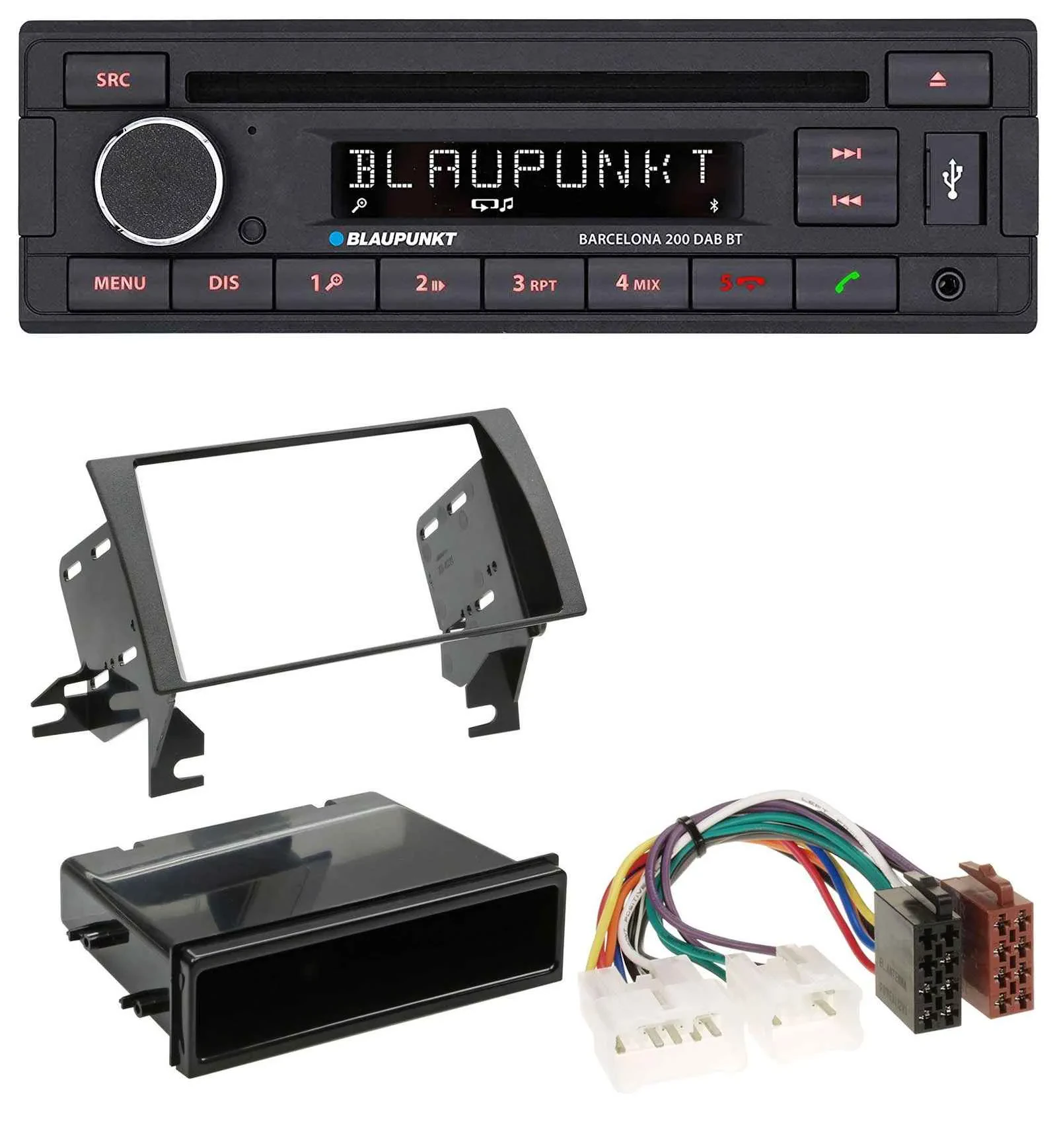 Автомагнитола для Toyota Camry (2002–2006) Blaupunkt USB, DAB, CD, Bluetooth, MP3
