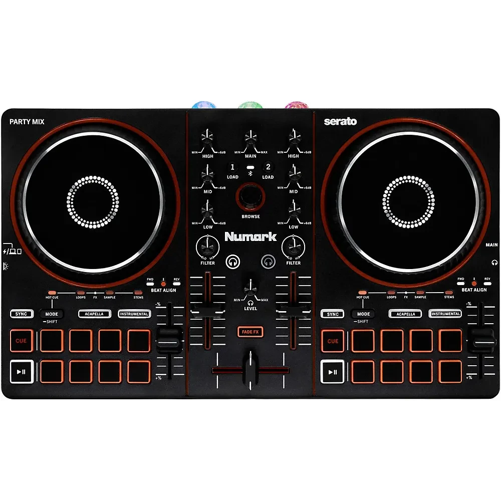 Numark Party Mix III DJ Controller  Black