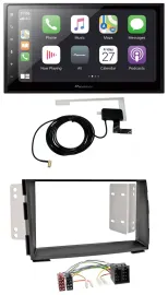 Pioneer USB MP3 2DIN Bluetooth DAB Autoradio für Kia Venga (YN, ab 2009)