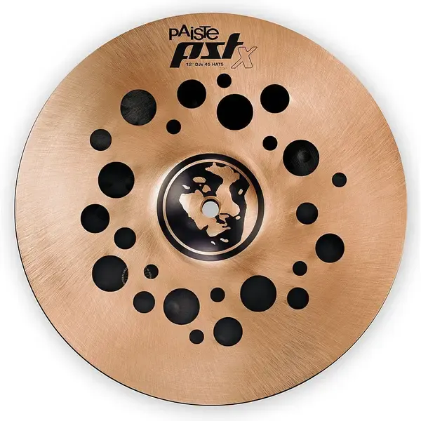 Тарелка барабанная Paiste 12" PST X DJs 45 Hi-Hat (пара)