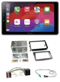 Автомагнитола Pioneer 2-DIN, DAB, Bluetooth, USB для Alfa Romeo Mito (2008–2014)