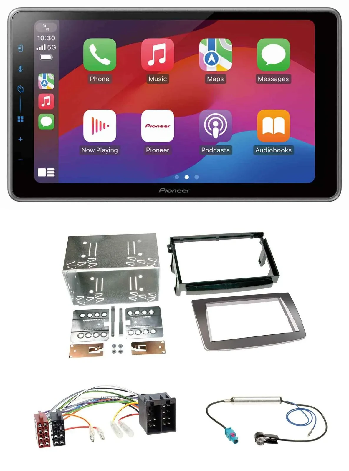 Автомагнитола Pioneer 2-DIN, DAB, Bluetooth, USB для Alfa Romeo Mito (2008–2014)