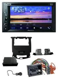 Автомагнитола Pioneer 2DIN, Bluetooth, USB, DVD, DAB, MP3 для Chevrolet Cruze (с 2016)