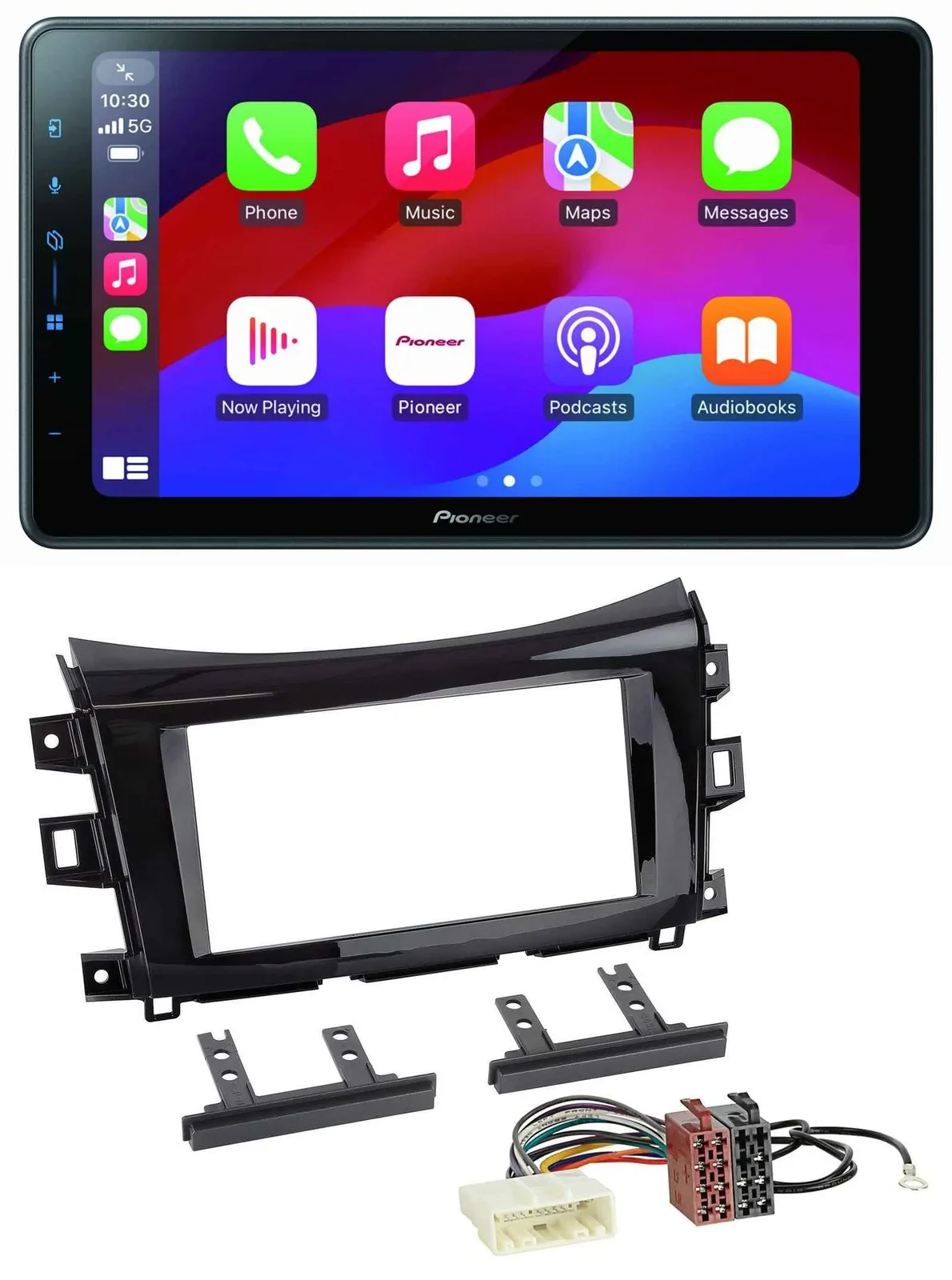 Pioneer Bluetooth 2DIN USB MP3 DAB Autoradio für Nissan Navara (ab 16)