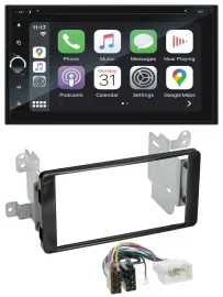 Blaupunkt 2DIN Bluetooth DAB USB DVD MP3 Autoradio für Mitsubishi Outlander ab 2