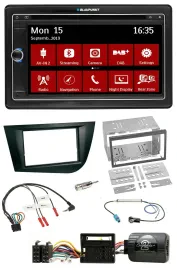 Blaupunkt Bluetooth DAB 2DIN USB DVD Lenkrad Autoradio für Seat Leon 2005-2009 s
