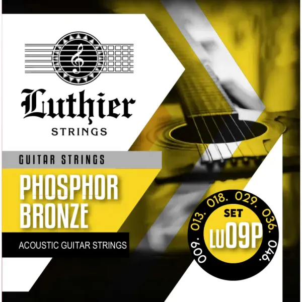 Струны для акустической гитары Luthier LU-9P Phosphor Bronze 9-46