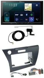 Pioneer 2DIN DAB USB MP3 Bluetooth Autoradio für Honda CR-Z (ab 2010)