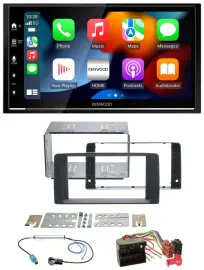 Kenwood DAB USB Bluetooth 2DIN MP3 Autoradio für MAN TGA TGL TGM TGS TGX ab 2007
