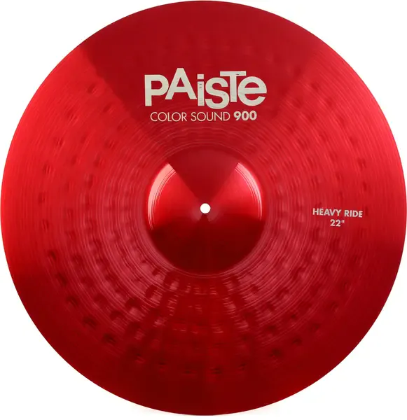 Тарелка барабанная Paiste 22" Color Sound 900 Red Heavy Ride