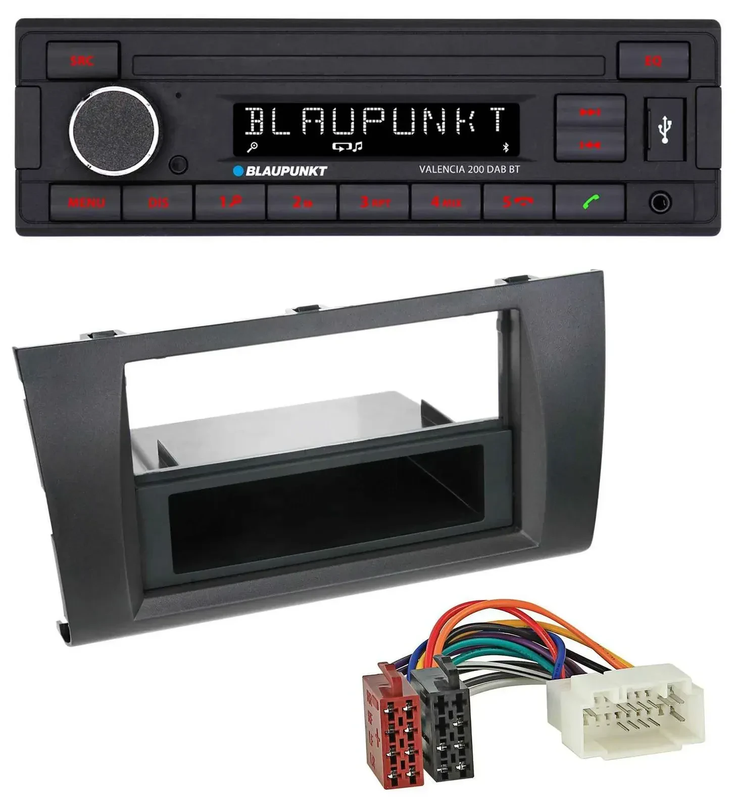 Blaupunkt DAB MP3 Bluetooth USB Autoradio für Suzuki Swift (2006-2010)