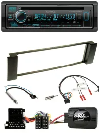 Kenwood Lenkrad Bluetooth DAB USB CD Autoradio für Audi A3 A6 2000-2004