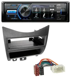 Автомагнитола для Honda Accord (2003–2007) JVC Bluetooth, MP3, USB, DAB
