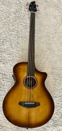 Бас-гитара акустическая Breedlove Pursuit Exotic S Fretless Amber Burst